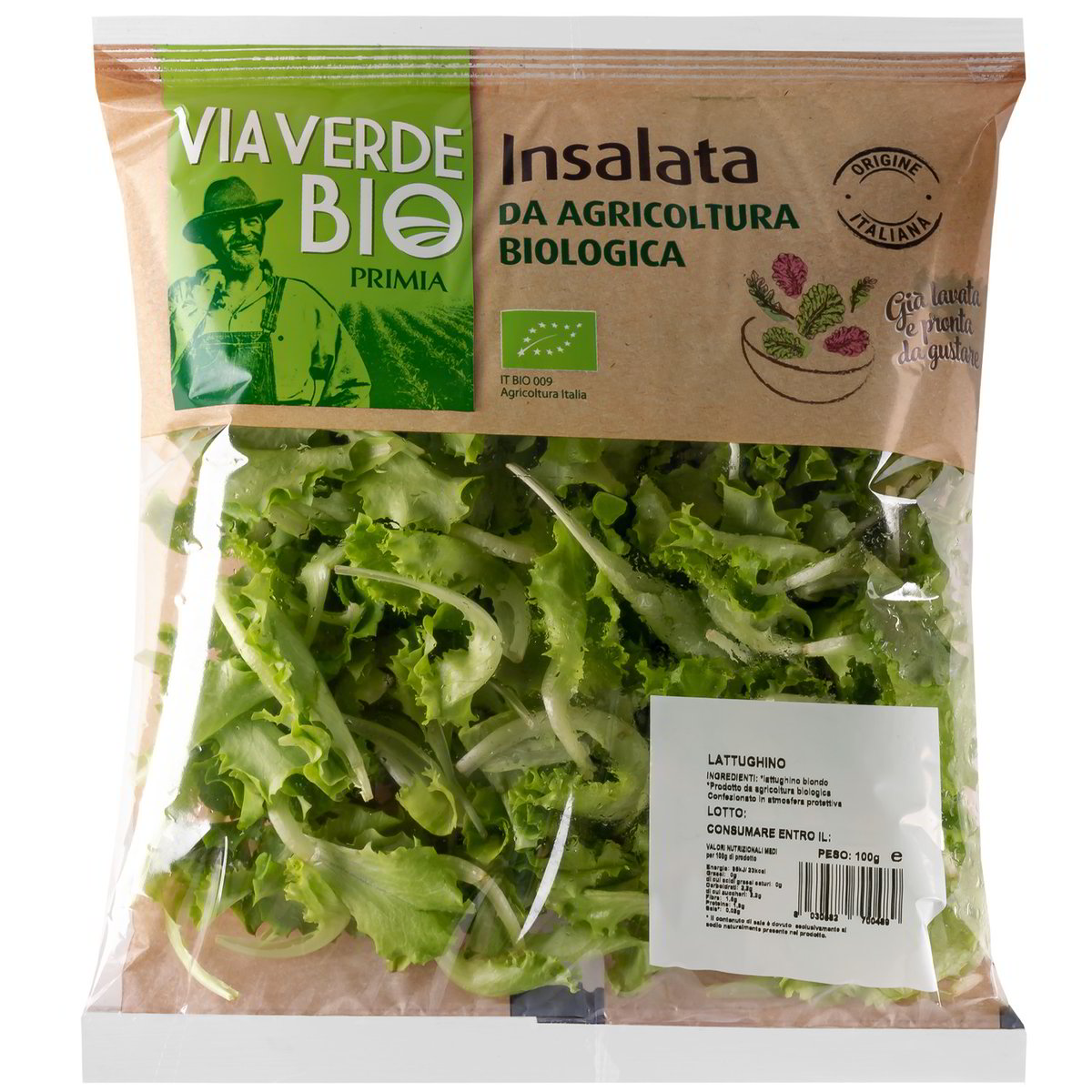 LATTUGHINO VIA VERDE BIO 100 G Tigros