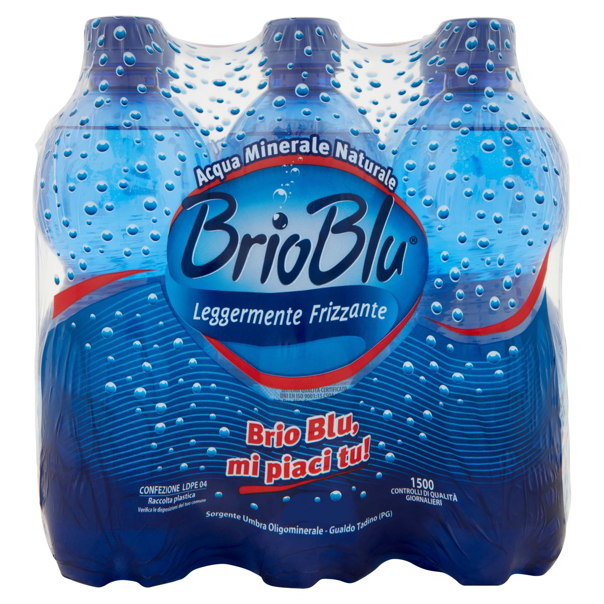 Acqua Leggermente Frizzante Brio Blu La Blu Rocchetta Cl X Tigros