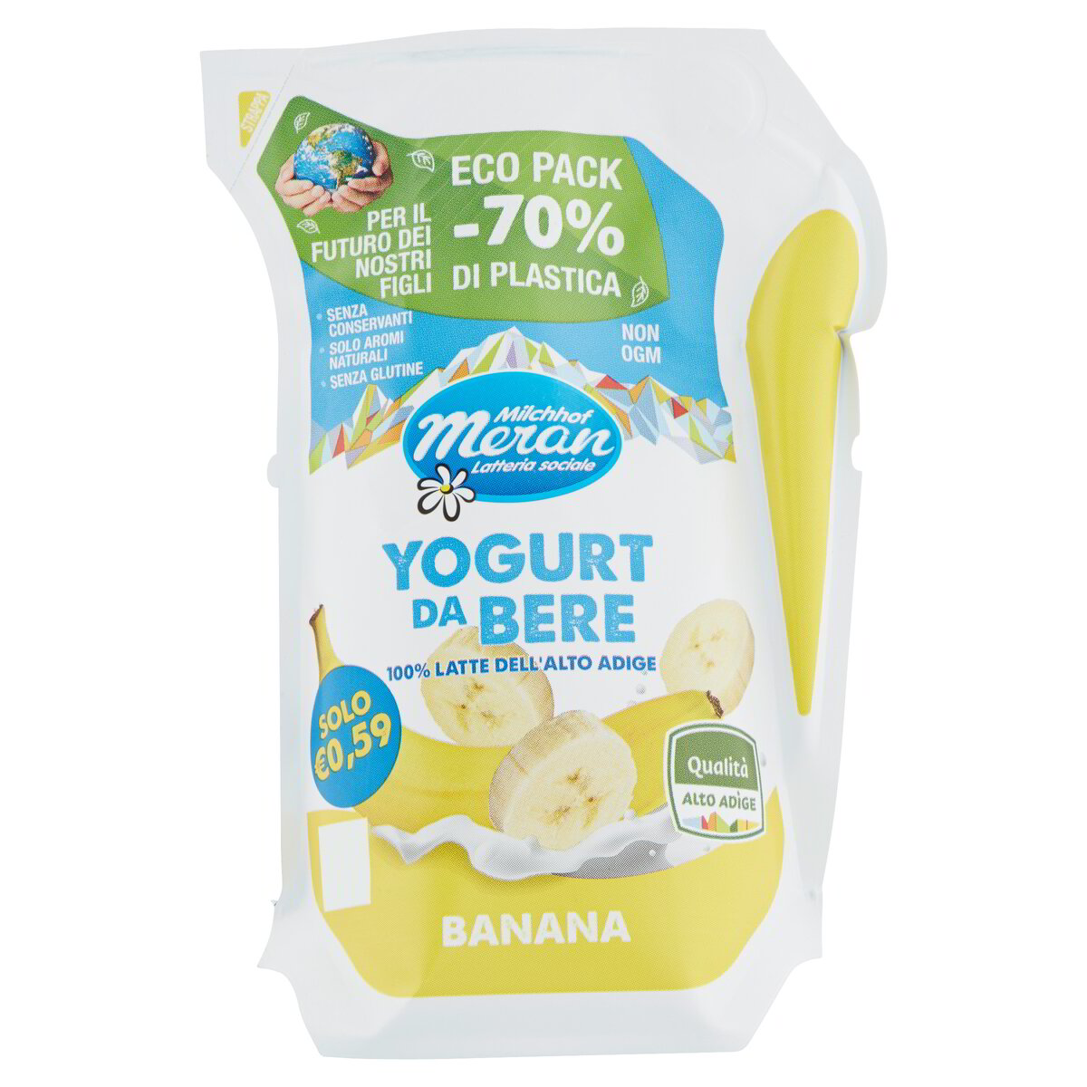 YOGURT DA BERE BANANA MERANO GR 200 Tigros