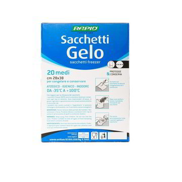 RAPID, sacchetti gelo medi 20 pz