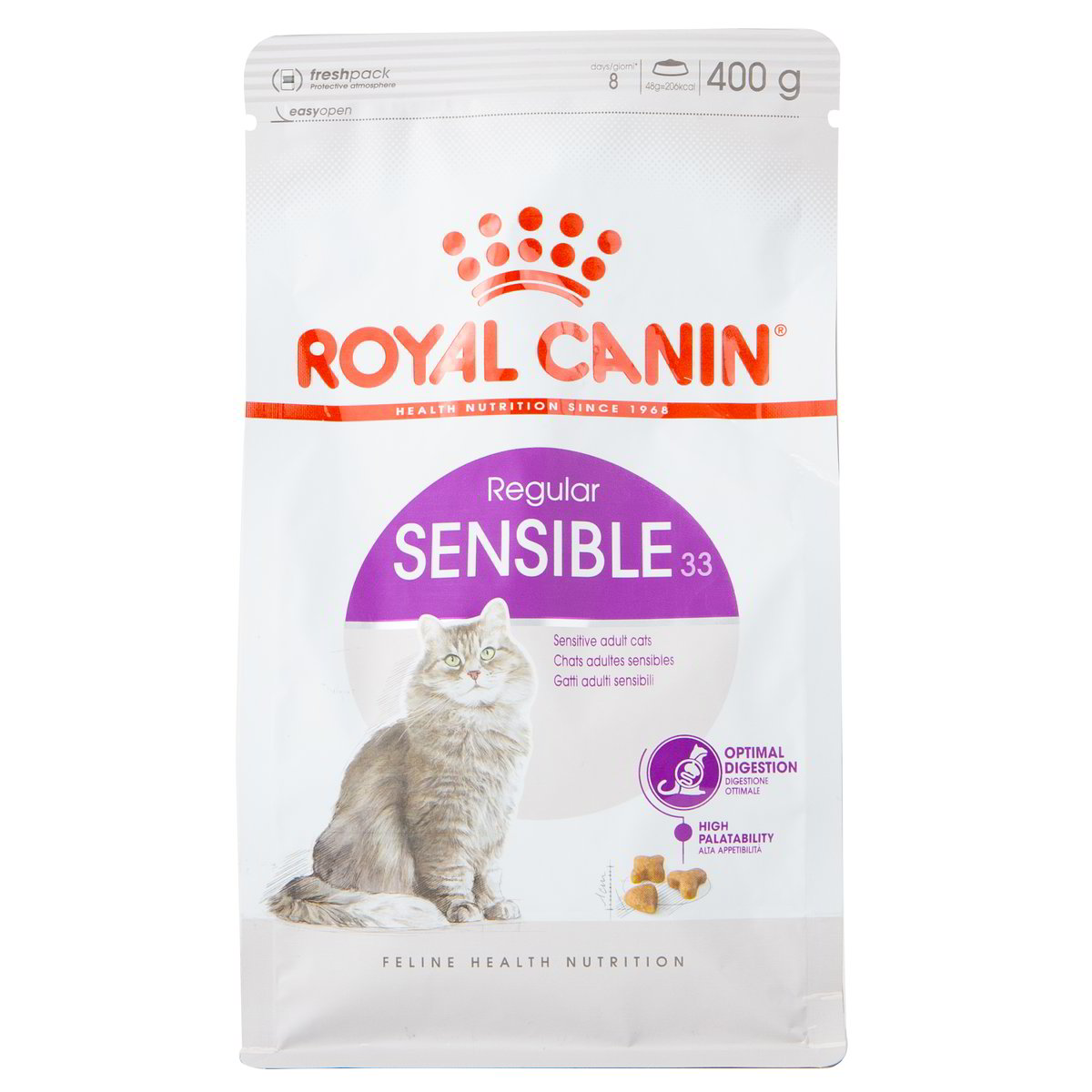 Alimento Gatti Felin Sensible 33 Royal Canin Gr.400 - Tigros