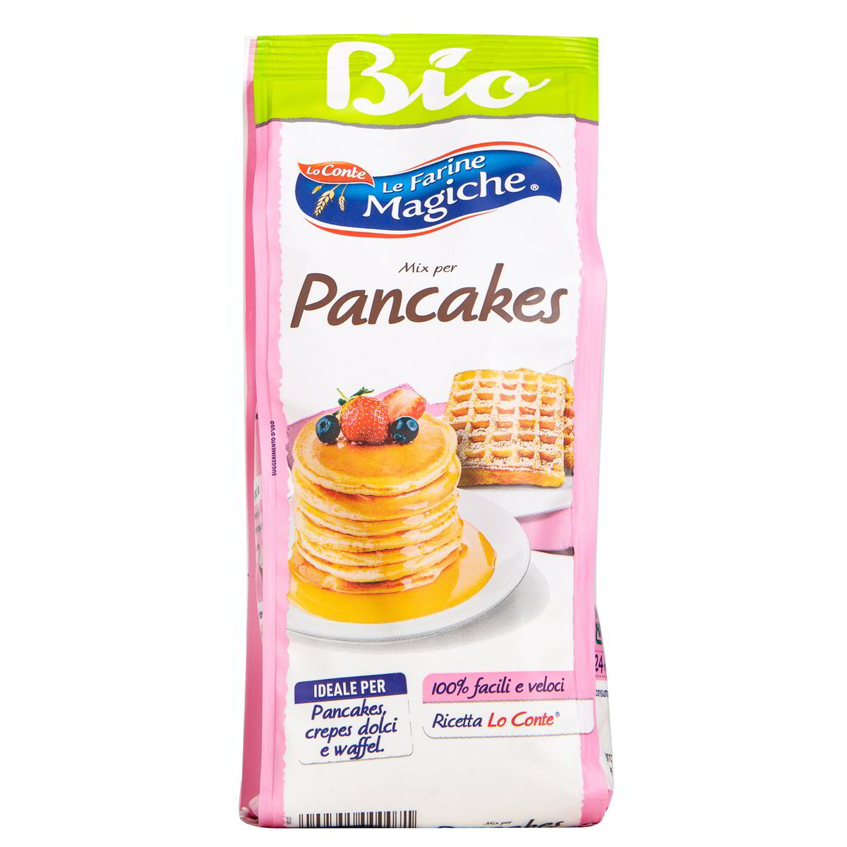 MIX PANCAKES,CREPES, WAFFLE BIO LO CONTE GR.400 - Tigros