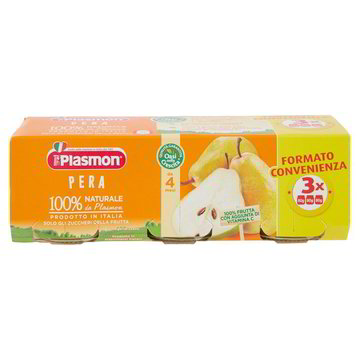 Omogeneizzati frutta Plasmon 6x104 g.