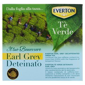 TE'VERDE EARL GREY DETEINATO Everton gr 56