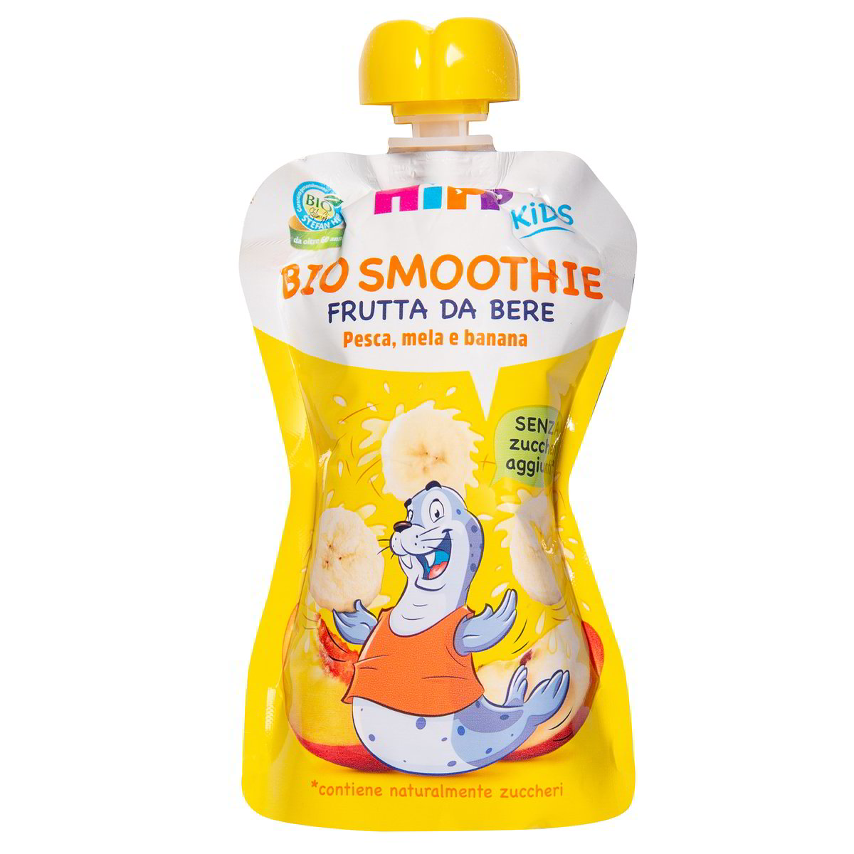 BIO SMOOTHIE PESCA MELA BANANA HIPP KIDS  - Tigros