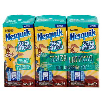 Latte E Cacao Nestlé Nesquik ml 180x3