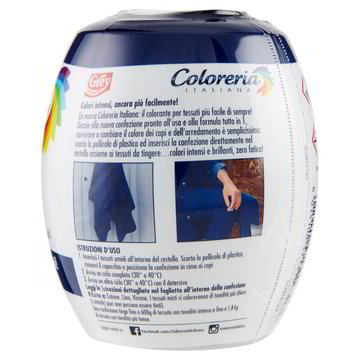 COLORERIA ITALIANA ESPOSITORE 48 PZ: 12 COLORE NERO - 12 COLORE BLU NOTTE -  12 COLORE GRIGIO ANTICO - 12 COLORE BLU JEANS - Meloni Store