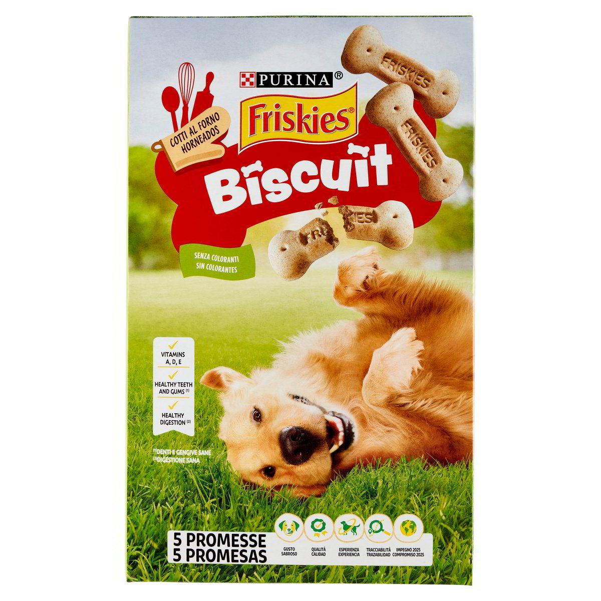 Friskies Biscuit Original gr 650. Biscotti Per cani