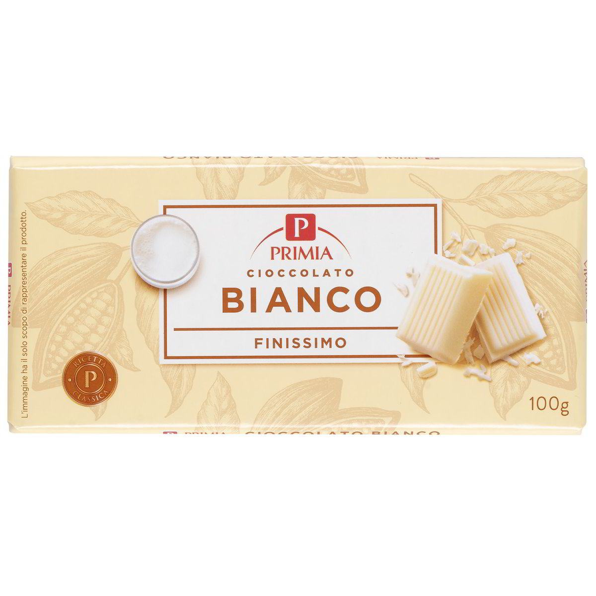 CIOCCOLATO BIANCO GR. 100