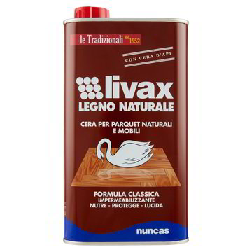 Cera Per Parquet Legno Naturale Livax 1 Lt Nuncas