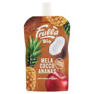 POLPA DI FRUTTA MELA E ALBICOCCA FRULLA' GR.100 - Tigros