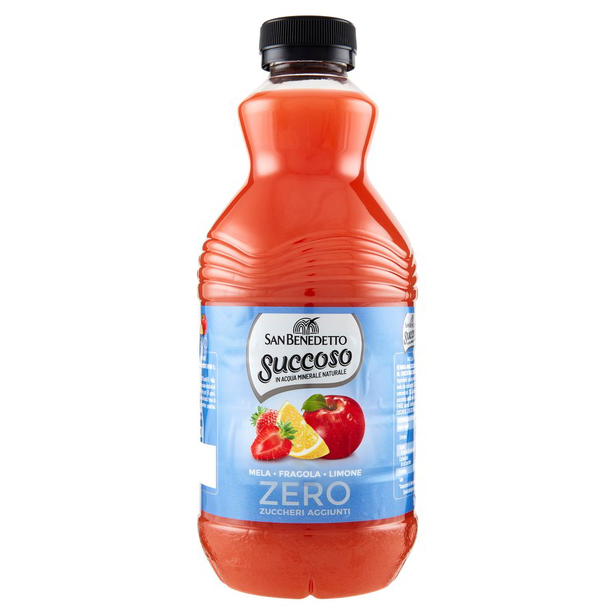 SUCCOSO MELA FRAGOLA LIMONE SAN BENEDETTO SUCCOSO ZERO LT.0,9 - Tigros