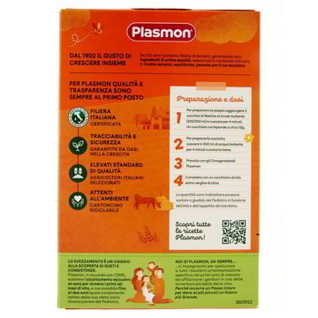 €2,99 Plasmon La Pastina Stelline 340g 12 Box Con Farina di grano tenero  100% Italiano, piccola e morbida in bocca